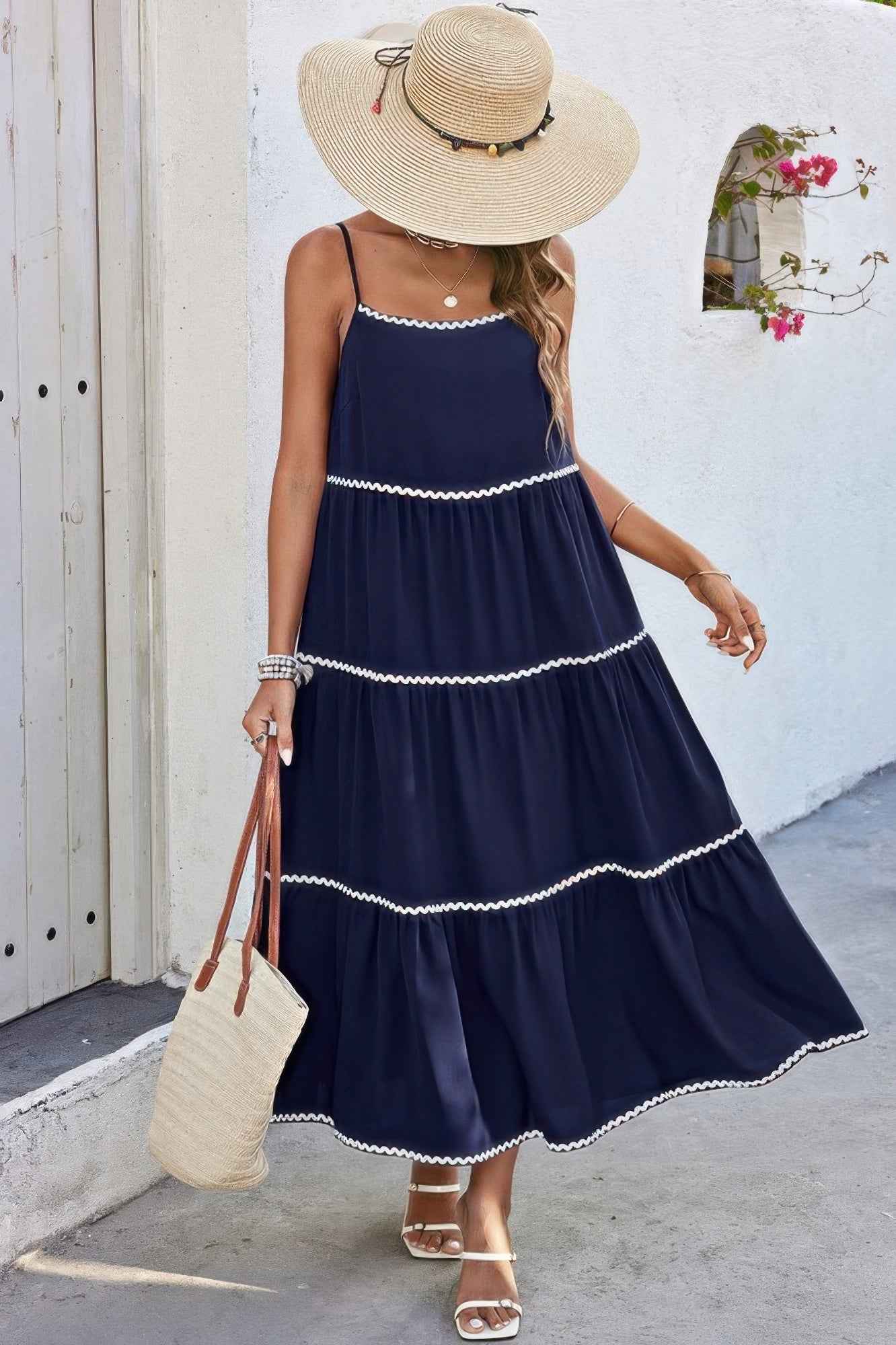 Spaghetti Strap Sleeveless Dress