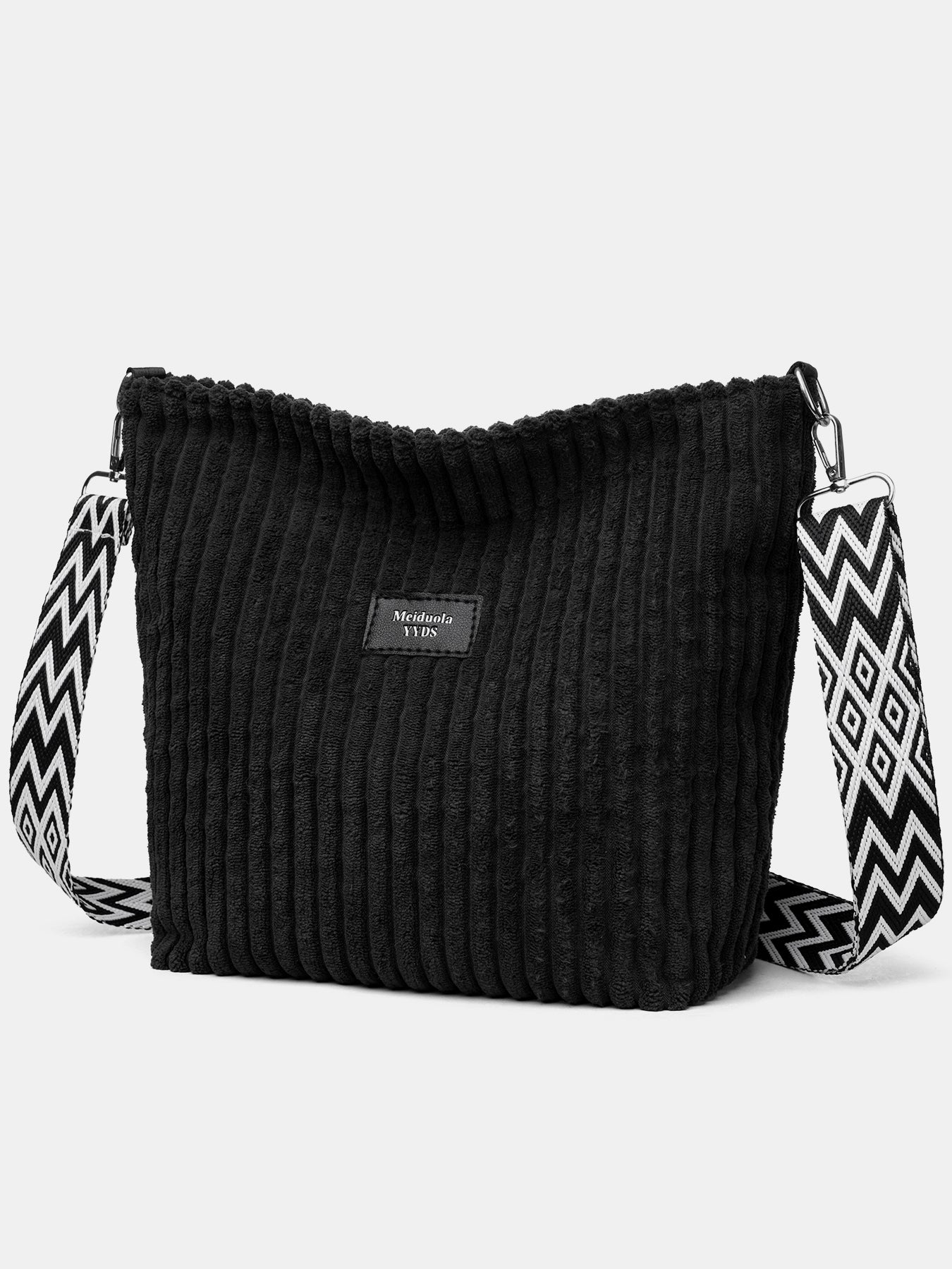 Corduroy Solid Color Crossbody with Removable Strap - TNT Dress Co.
