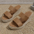 Platform Wedge Sandals - The Nicole - Tayan Dress Co.