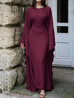 Maxi Dress with Sleeves - The Nicole - Tayan Dress Co.