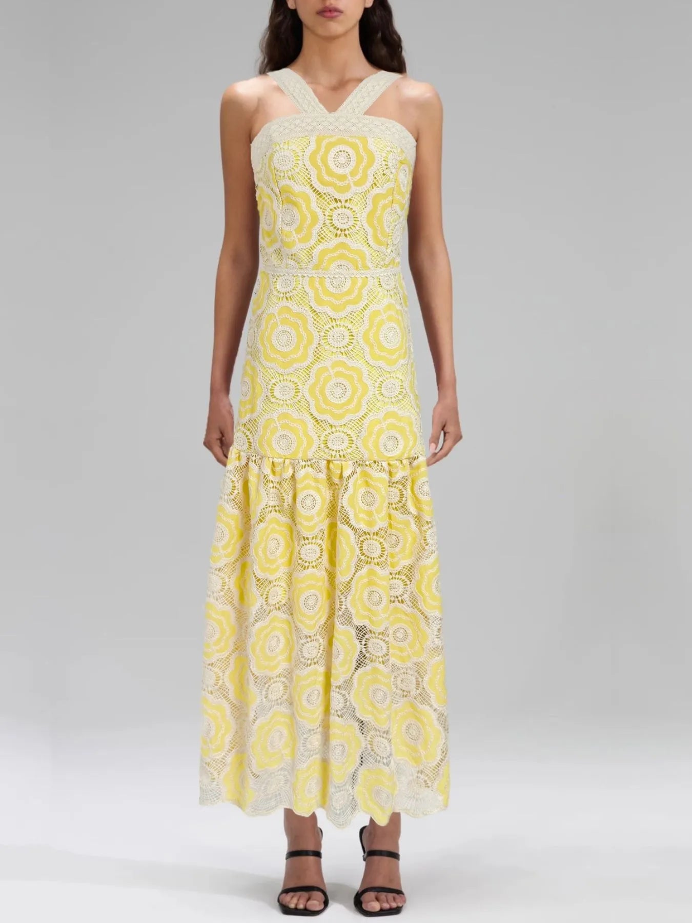 Sleeveless Midi Dress - The Nicole - Tayan Dress Co.