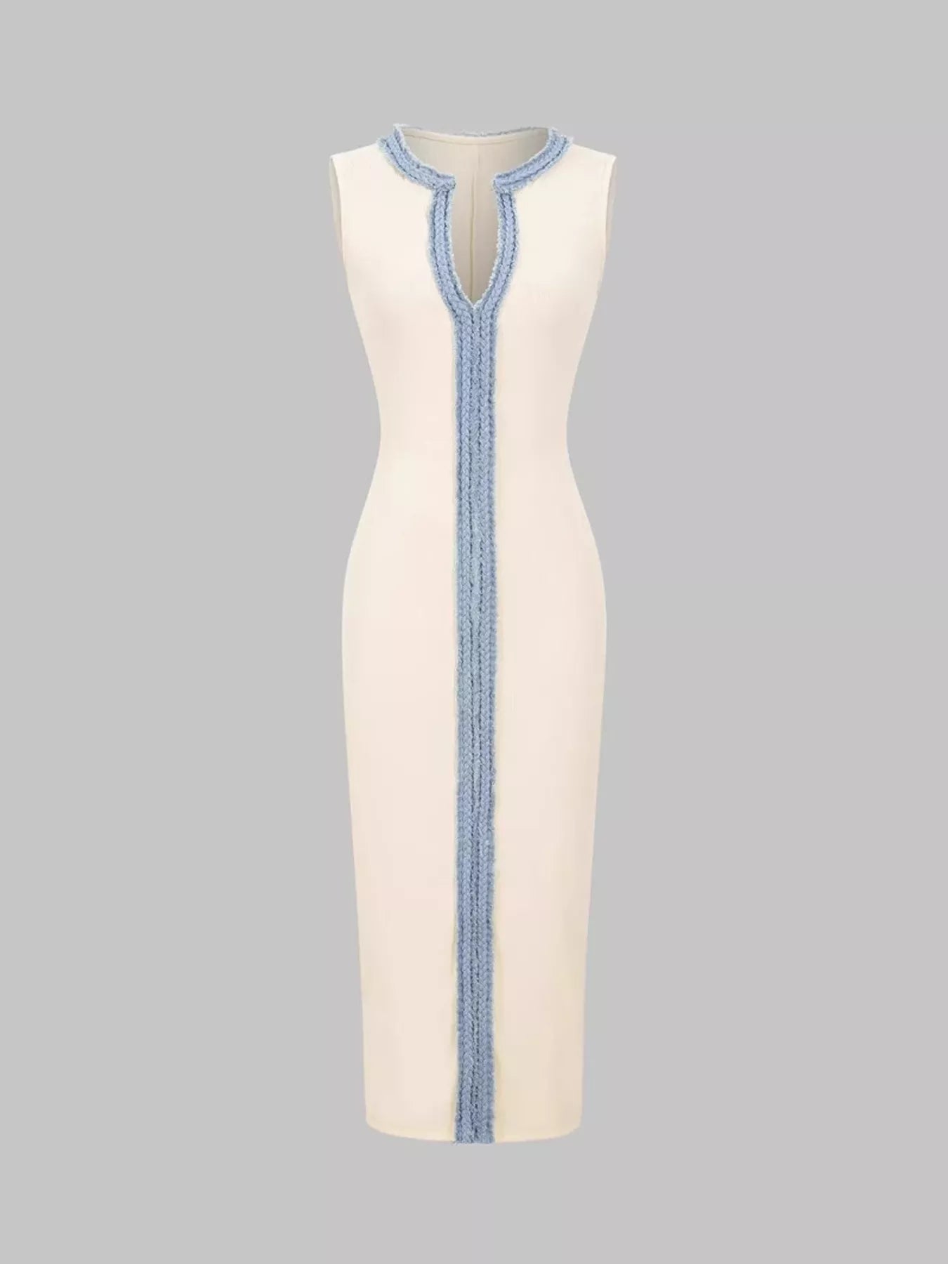 Sleeveless Dress with Slit - The Nicole - Tayan Dress Co.