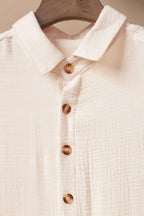 Button Down Short Sleeve Shirt Dress - TNT Dress Co.