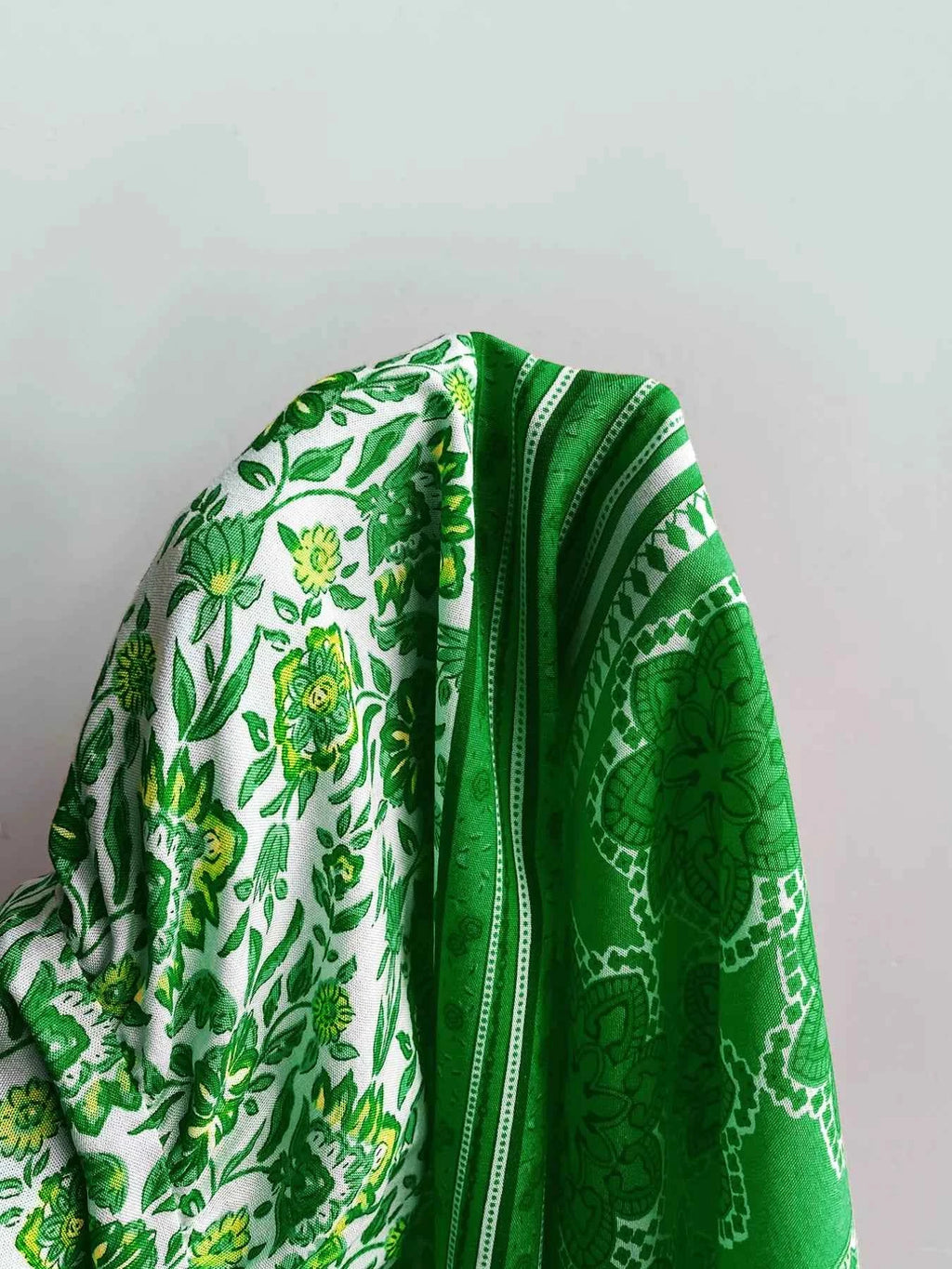 V-Neck Long Sleeve Dress