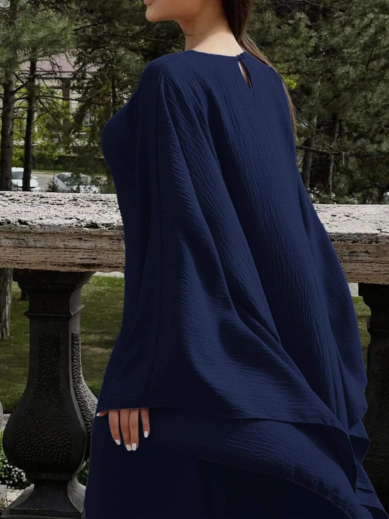 Maxi Dress with Sleeves - The Nicole - Tayan Dress Co.