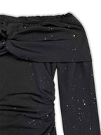 Off-Shoulder Evening Dress