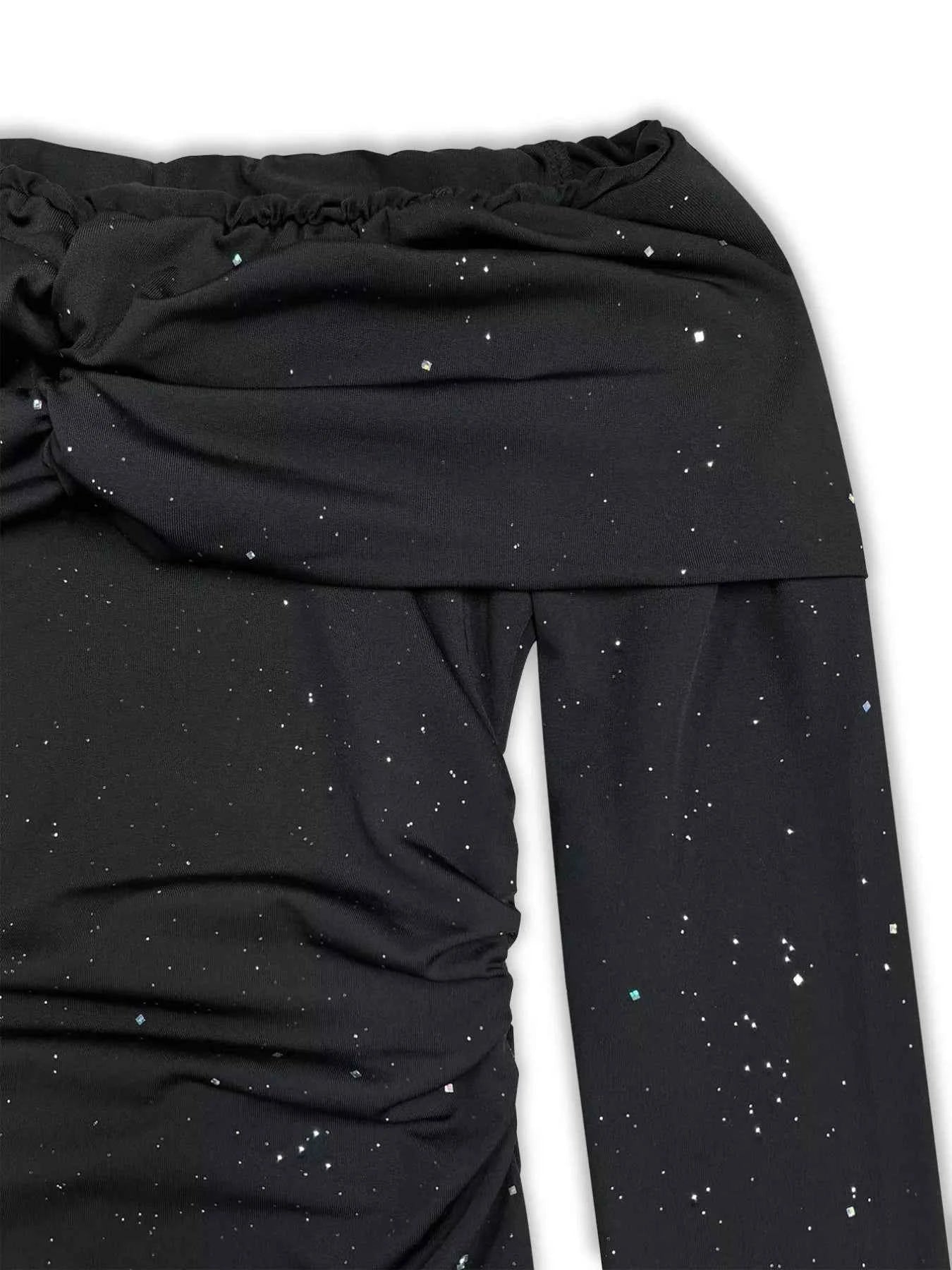 Off-Shoulder Evening Dress