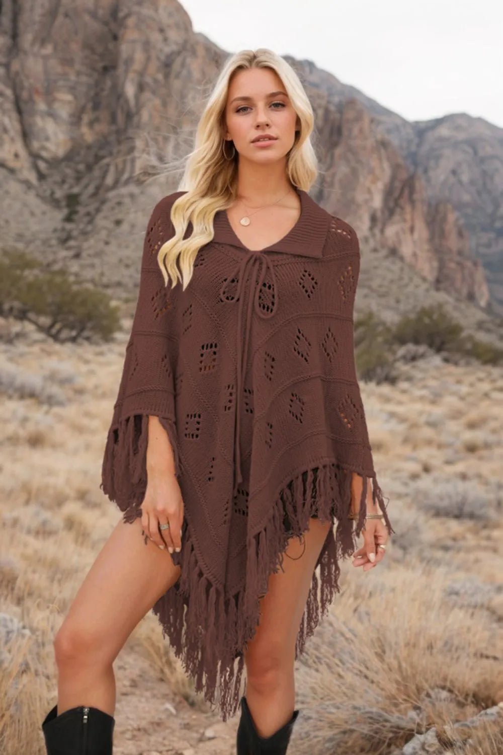 Tassel Hem Cover Up - The Nicole - Tayan Dress Co.