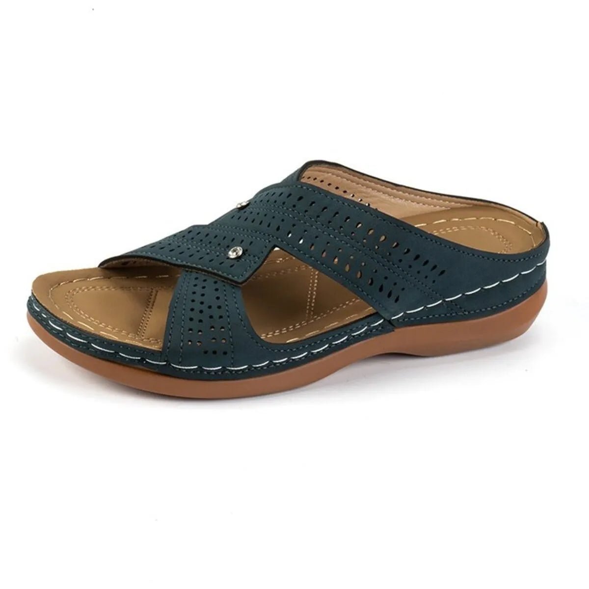 Open Toe Wedge Sandals - The Nicole - Tayan Dress Co.
