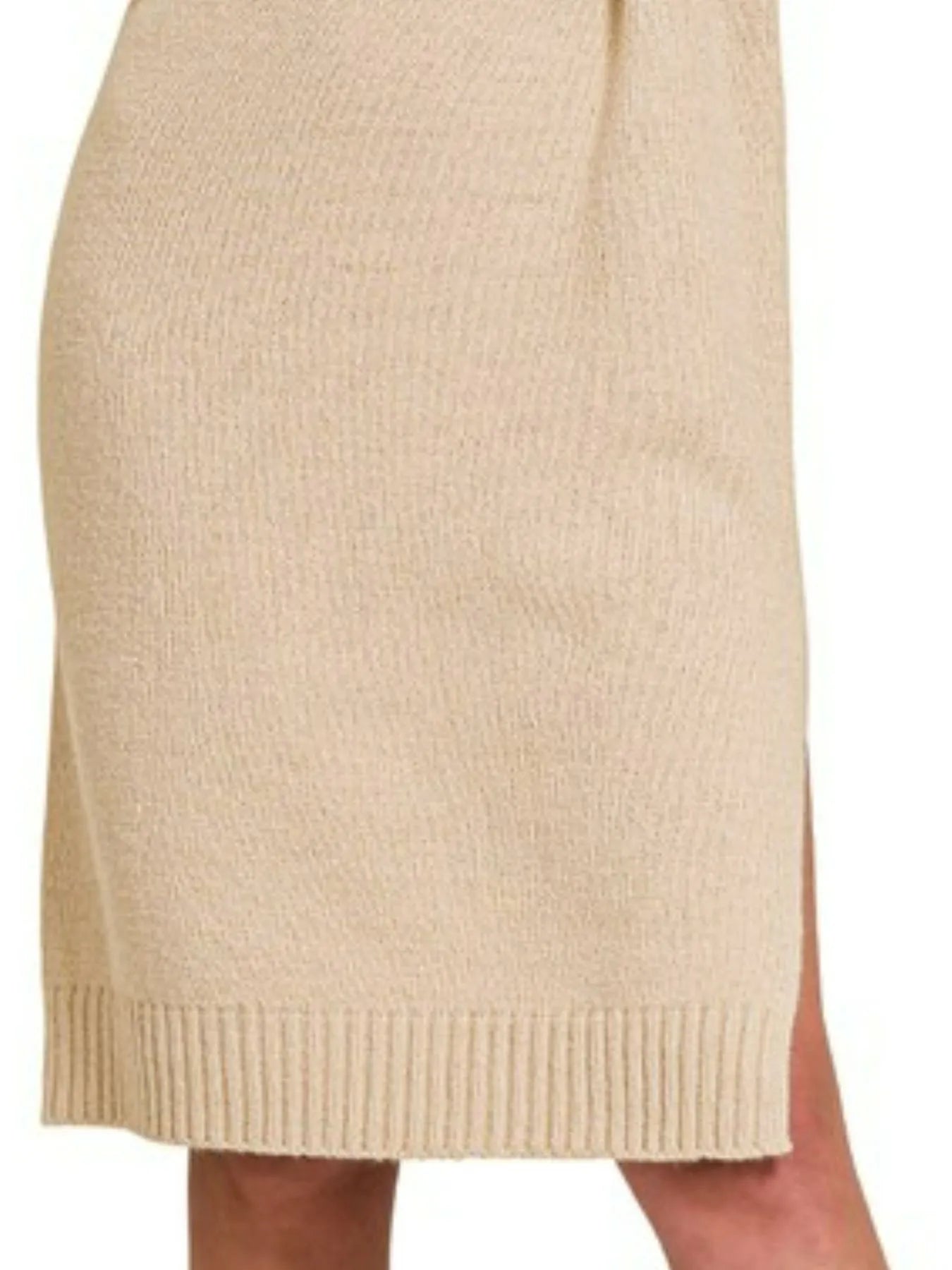 Turtle Neck Long Sleeve Sweater Dress - The Nicole - Tayan Dress Co.