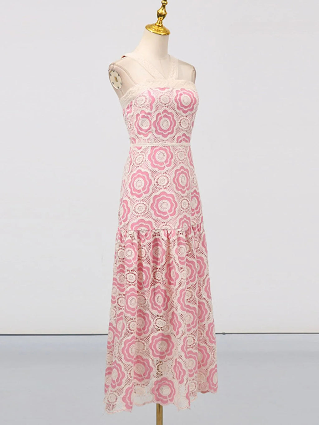 Sleeveless Midi Dress - The Nicole - Tayan Dress Co.