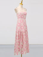 Sleeveless Midi Dress - The Nicole - Tayan Dress Co.