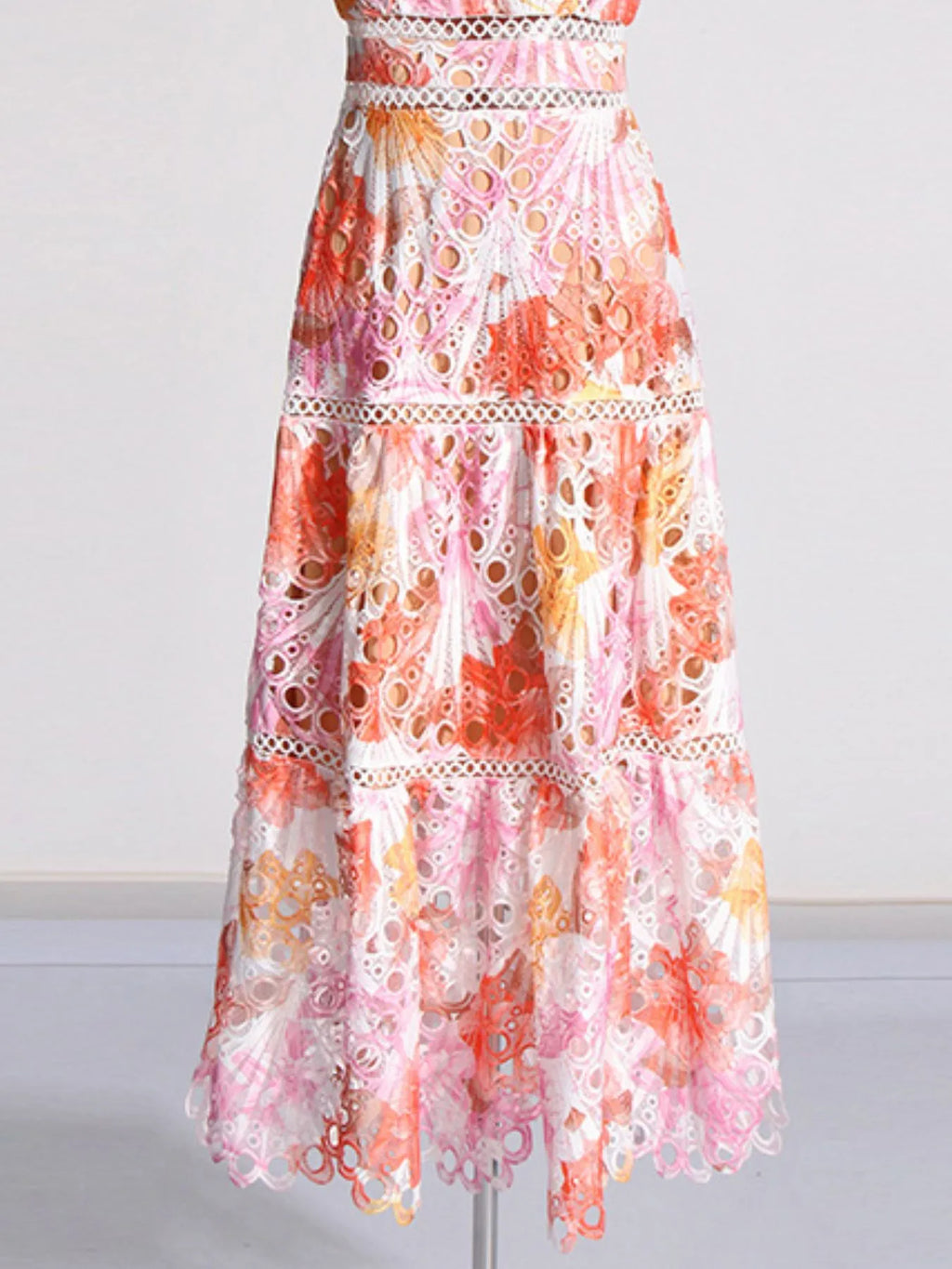 Ruffled Midi Dress - The Nicole - Tayan Dress Co.