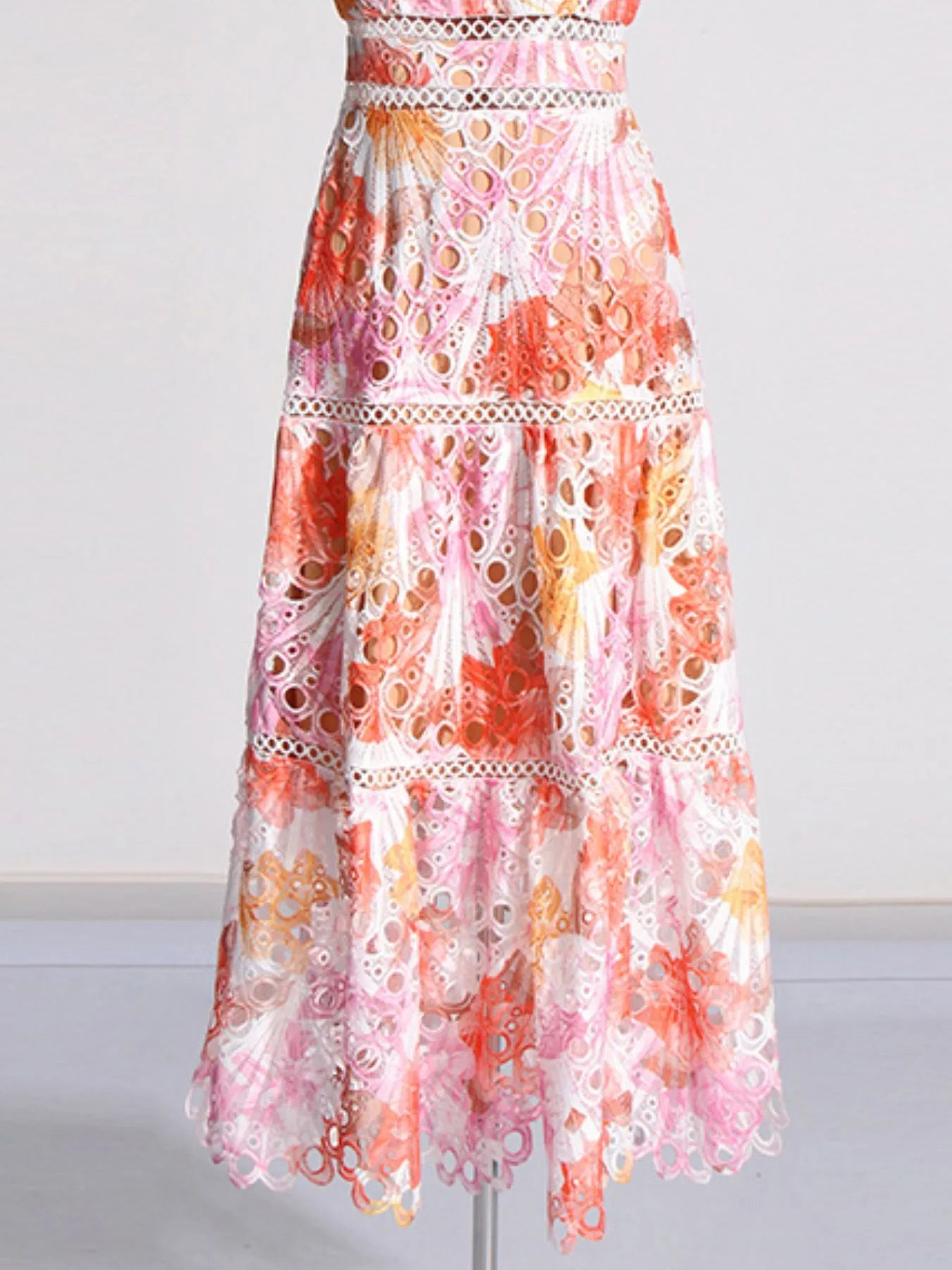 Ruffled Midi Dress - The Nicole - Tayan Dress Co.