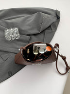 Bow - Detail PU Leather Knotted Strap Handbag - TNT Dress Co.