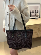 Leopard Tote Bag - The Nicole - Tayan Dress Co.