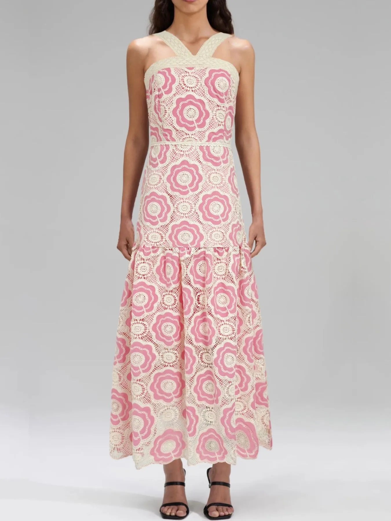 Sleeveless Midi Dress - The Nicole - Tayan Dress Co.