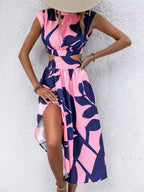 Printed Sleeveless Dress