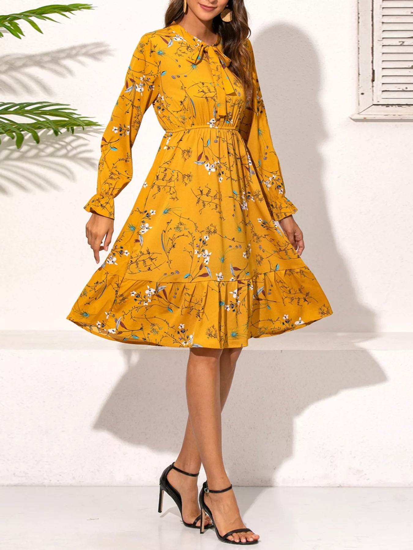 Long Sleeve Dress - The Nicole - Tayan Dress Co.