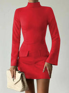 Long Sleeve Dress with Pockets - The Nicole - Tayan Dress Co.