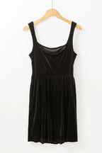 Wide Strap Mini Dress with Pockets - TNT Dress Co.