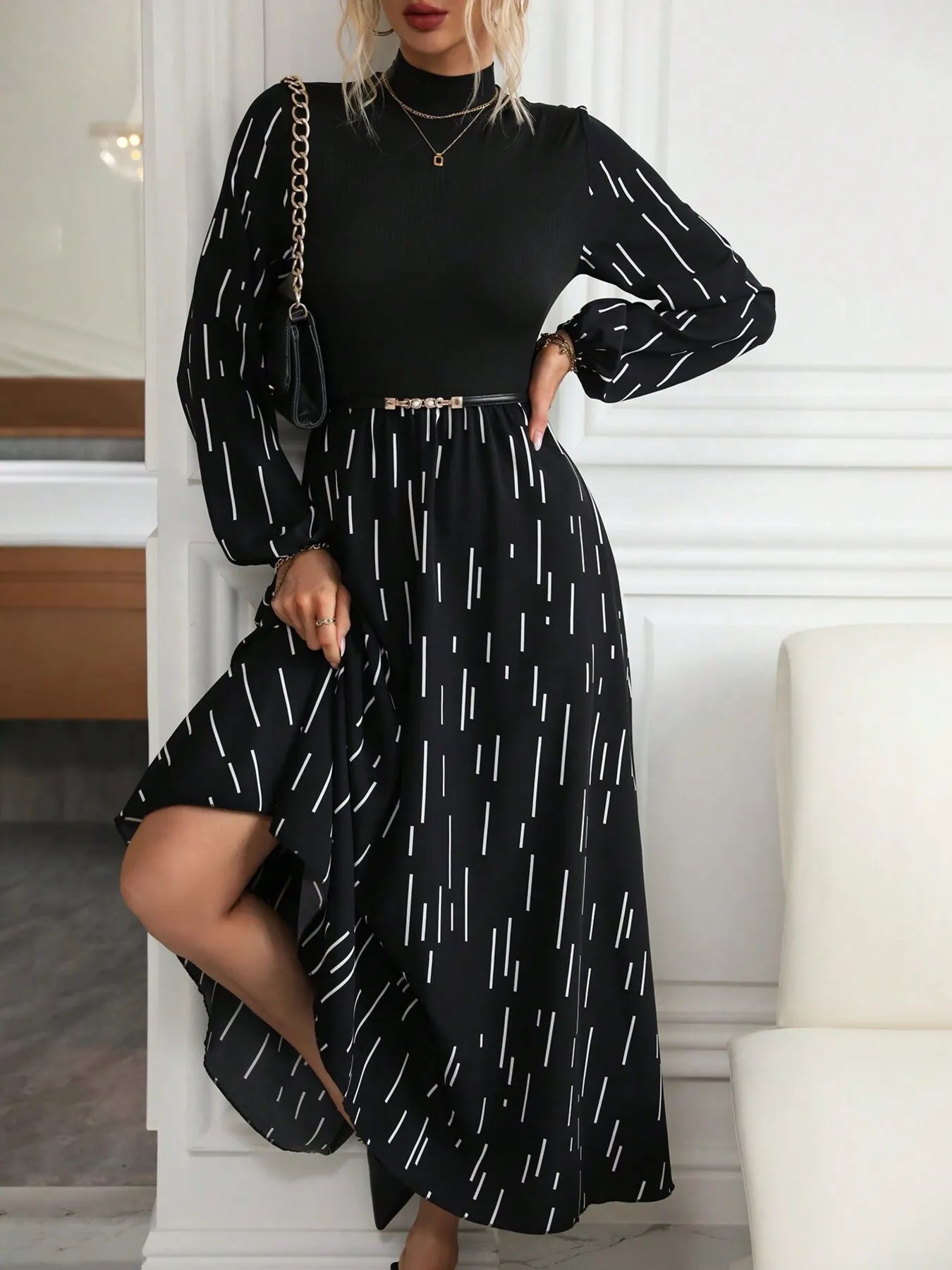 Long Sleeve Dress - The Nicole - Tayan Dress Co.