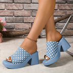 Heels Sandals - The Nicole - Tayan Dress Co.