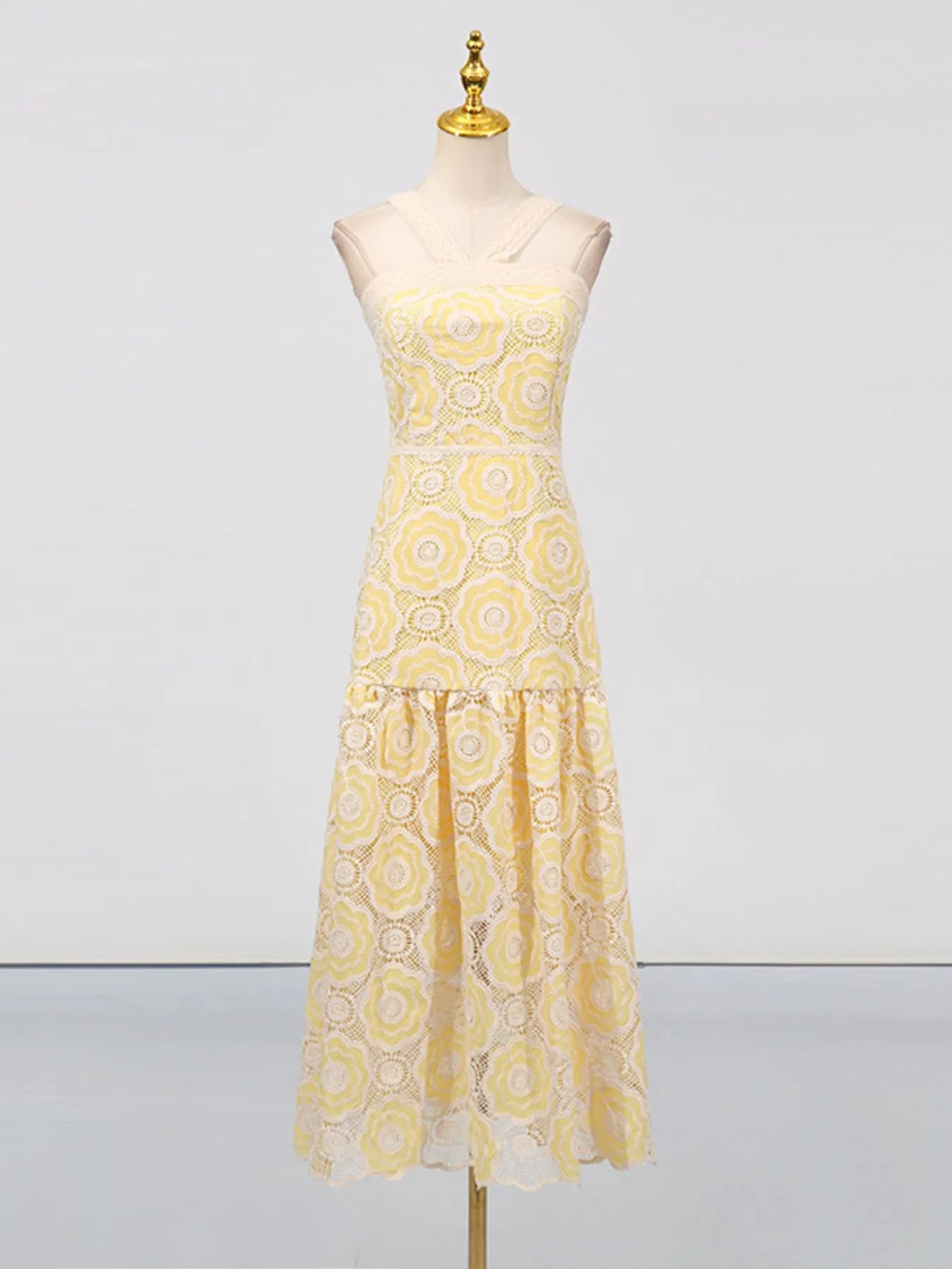 Sleeveless Midi Dress - The Nicole - Tayan Dress Co.