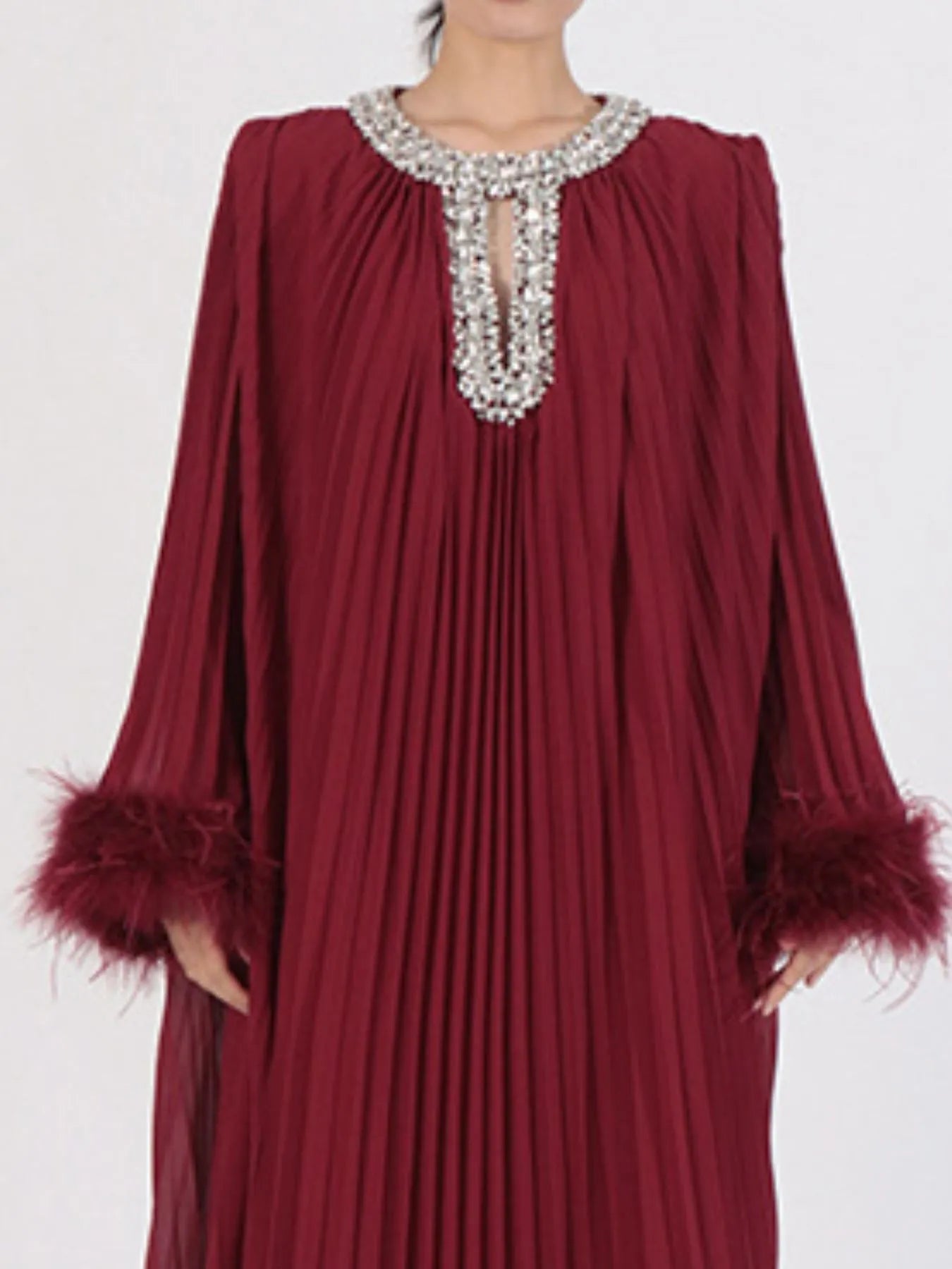 Long Sleeve Maxi Dress - The Nicole - Tayan Dress Co.