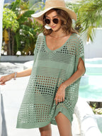 Crochet Knit Cover Up Dress - The Nicole - Tayan Dress Co.