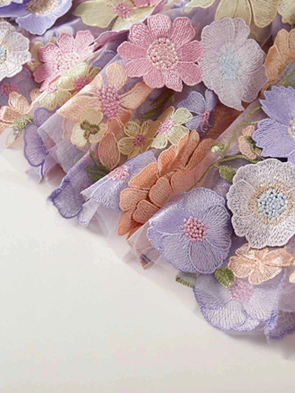 Floral Embroidered Dress