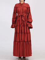 Tie Waist Maxi Dress - The Nicole - Tayan Dress Co.