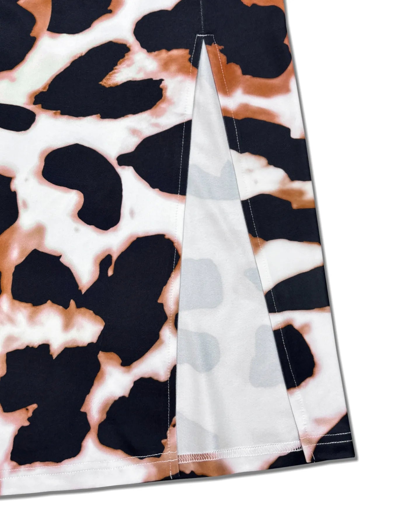 Short Sleeve Maxi Dress with Side Slit - The Nicole - Tayan Dress Co.