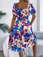 Short Sleeve Midi Dress - The Nicole - Tayan Dress Co.