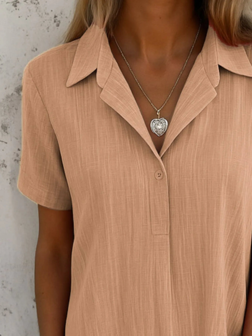 Short Sleeve Shirt Dress with Collar - The Nicole - Tayan Dress Co.
