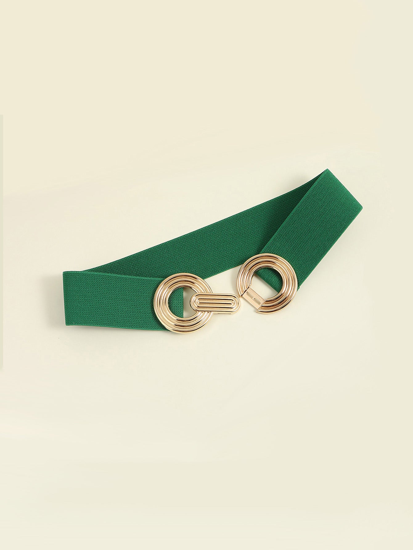 Geometric Buckle Elastic Wide Belt - TNT Trends 