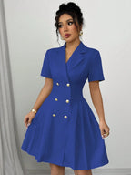 Short Sleeve Dress - The Nicole - Tayan Dress Co.