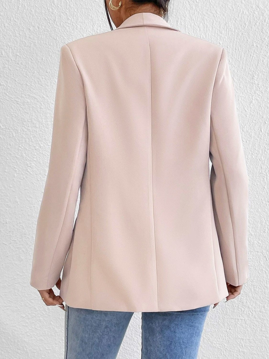 Shawl Collar Long Sleeve Blazer - TNT Dress Co.