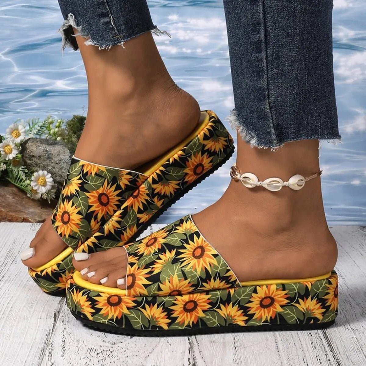 Platform Sandals - The Nicole - Tayan Dress Co.