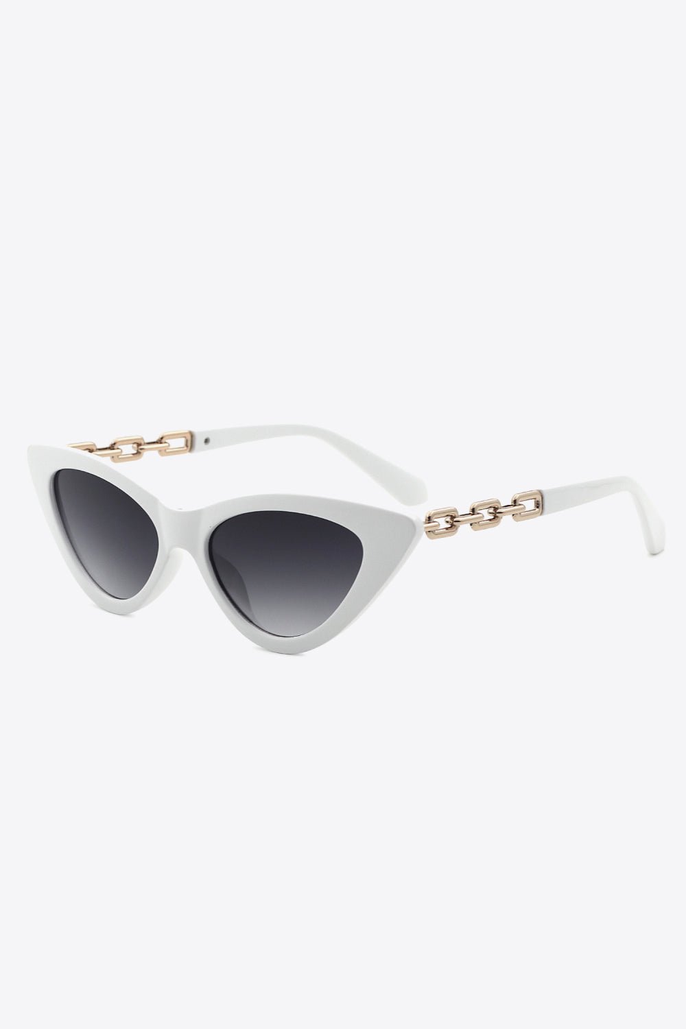 Chain Accent Cat - Eye Sunglasses - TNT Dress Co.