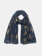 Ginkgo Leaf Scarf - The Nicole - Tayan Dress Co.