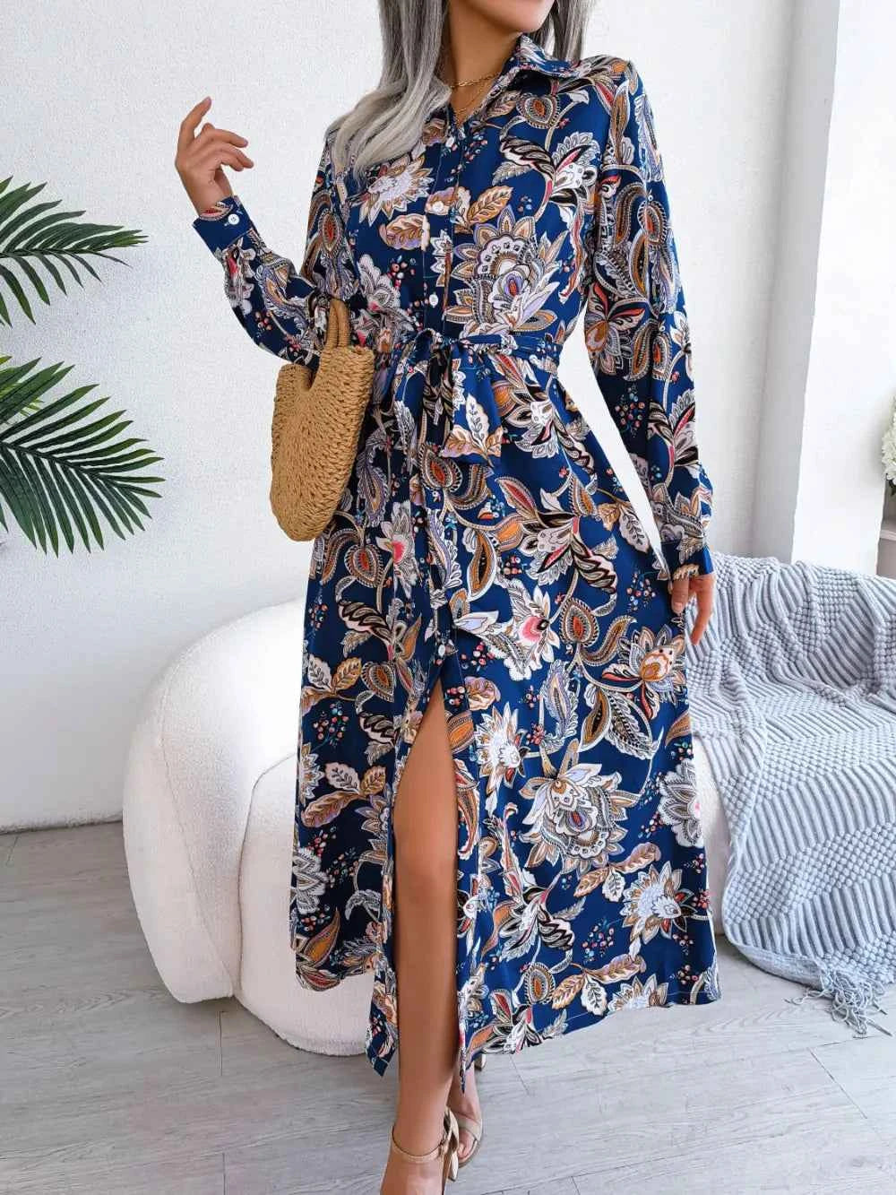 Long Sleeve Midi Dress