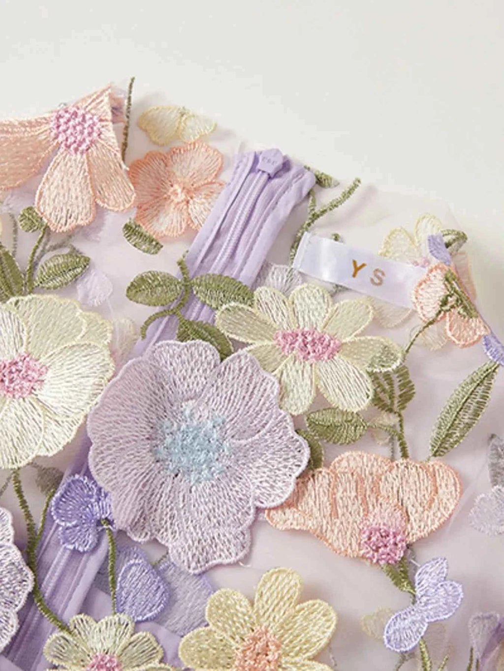 Floral Embroidered Dress