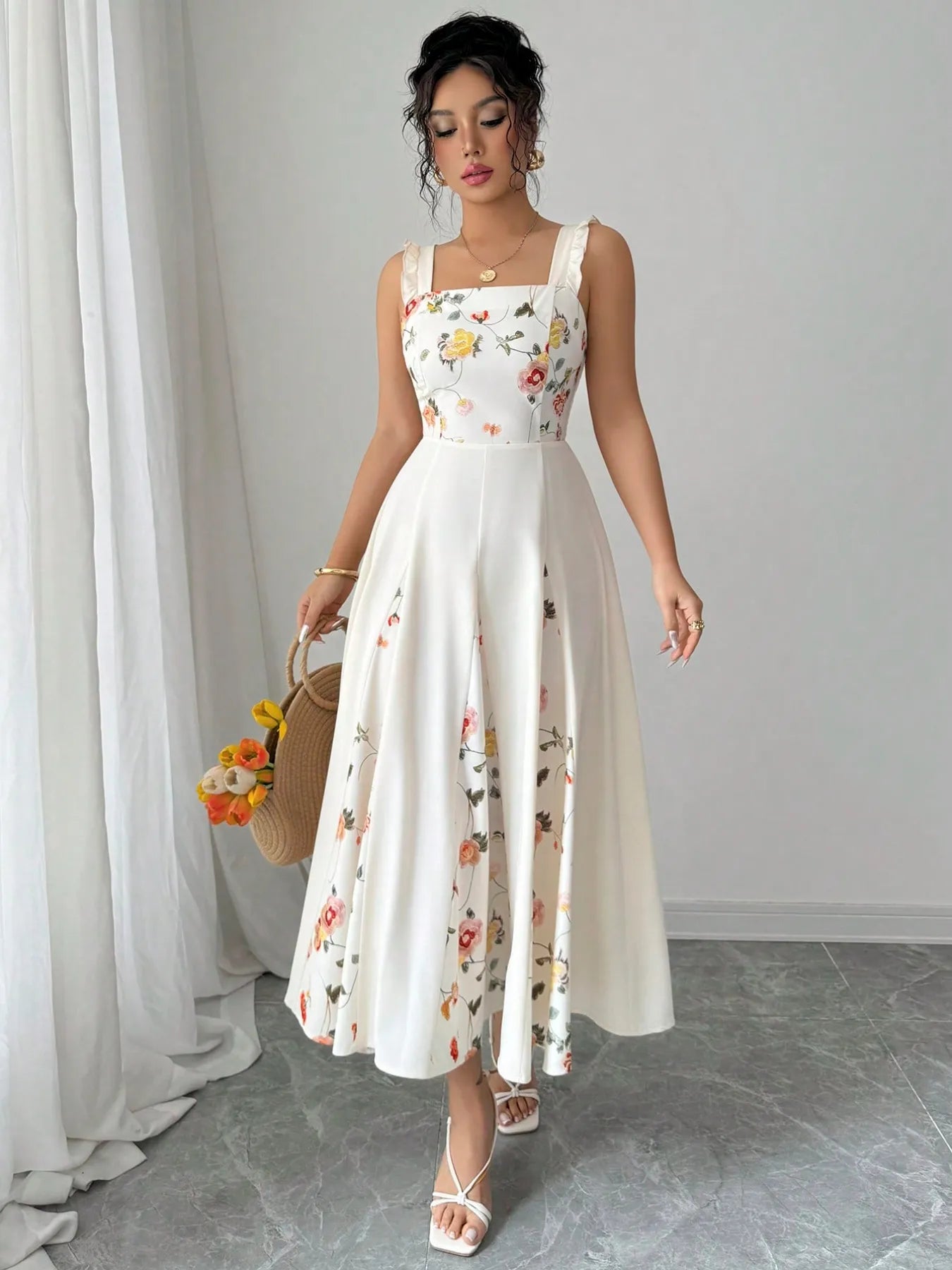Long Midi Dress - The Nicole - Tayan Dress Co.