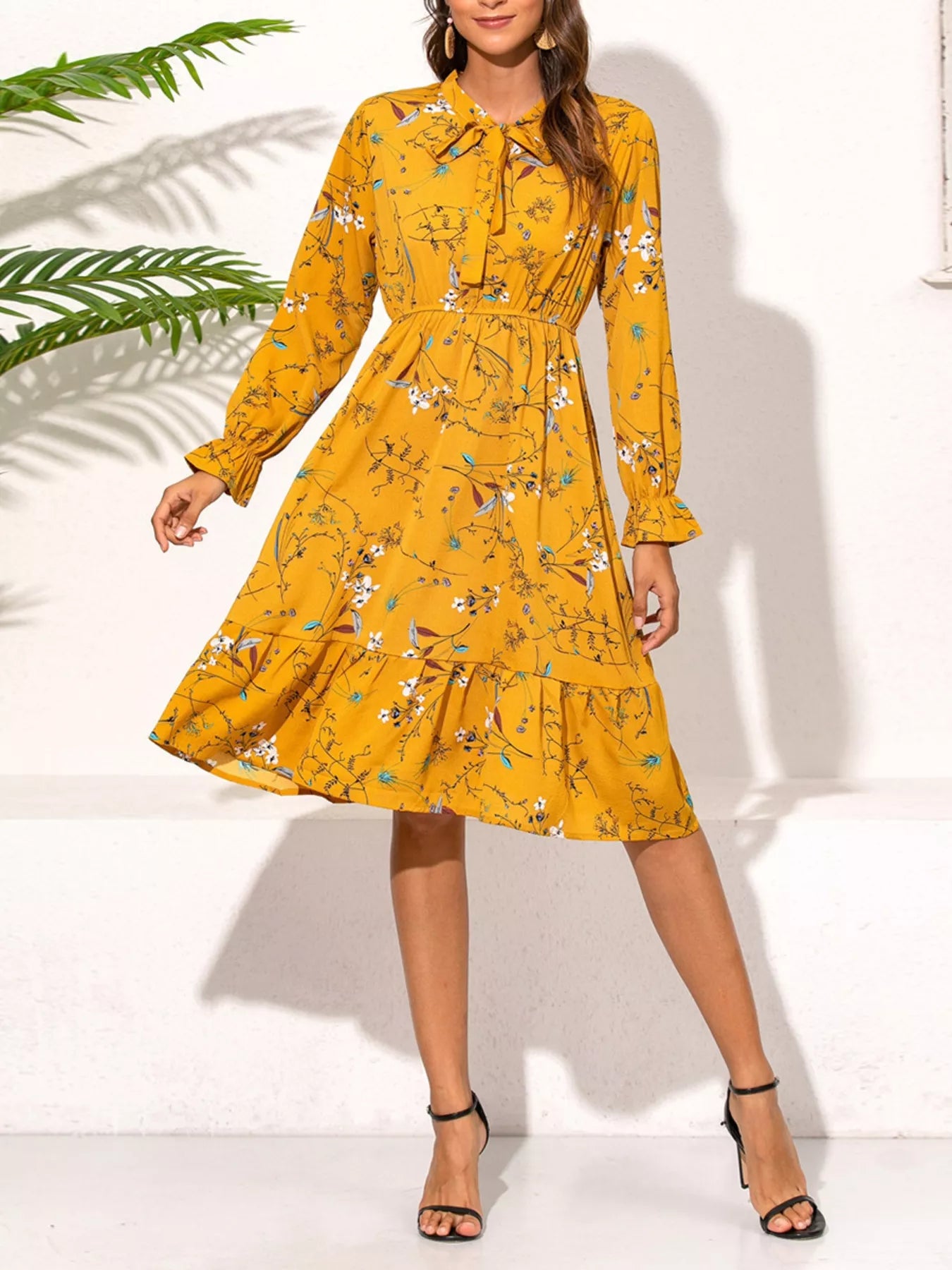 Long Sleeve Dress - The Nicole - Tayan Dress Co.