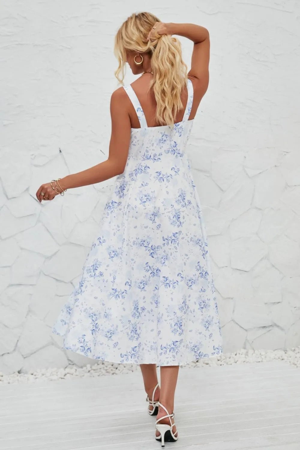 Cami Dress with Side Slit - The Nicole - Tayan Dress Co.