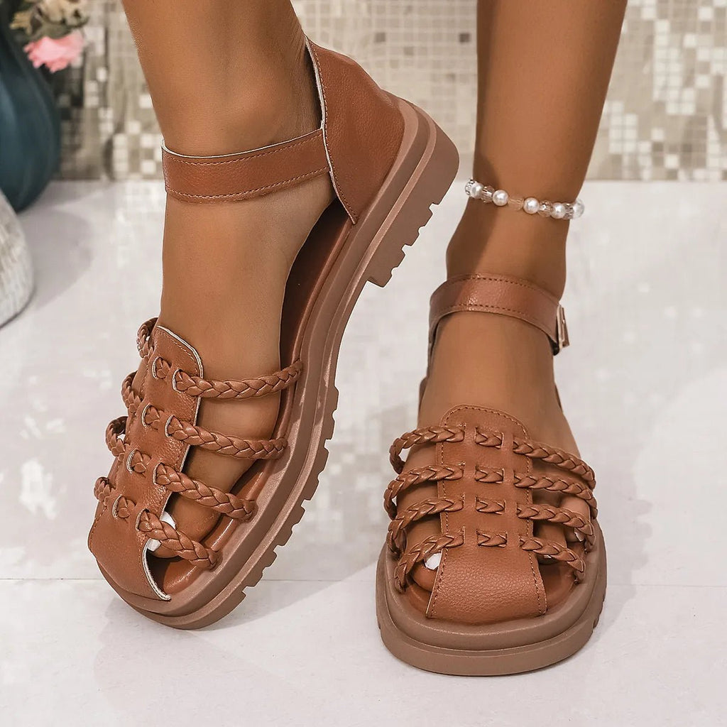 Ankle Strap Sandals - The Nicole - Tayan Dress Co.