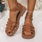 Ankle Strap Sandals - The Nicole - Tayan Dress Co.