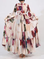 Tie Waist Maxi Dress - The Nicole - Tayan Dress Co.