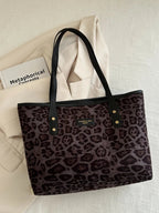 Leopard Tote Bag - The Nicole - Tayan Dress Co.